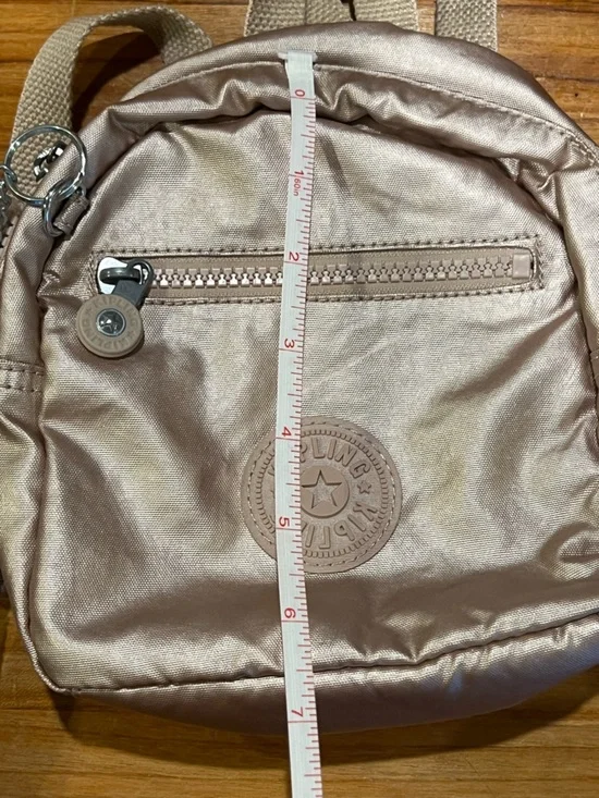 Kipling Winnifred Mini Backpack - Rose gold metallic - Picture 7 of 9